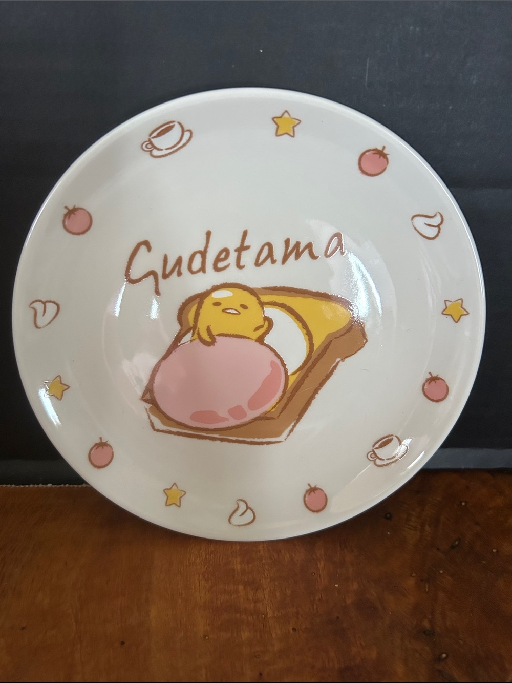 Sanrio 2018 Gudetama Ceramic Dessert or Display Dish